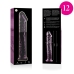 IBIZA Nebula Series Model 12 Intimate Glass Device Pink 17cm O3.5cm
