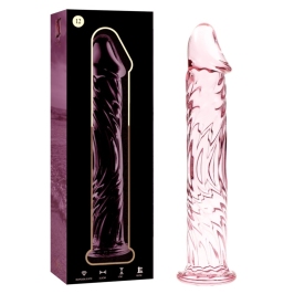 IBIZA Nebula Series Model 12 Intimate Glass Device Pink 17cm O3.5cm