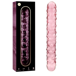 Ibiza Nebula Series Model 15 Borosilicate Glass Intimate Device Pink 18.5cm