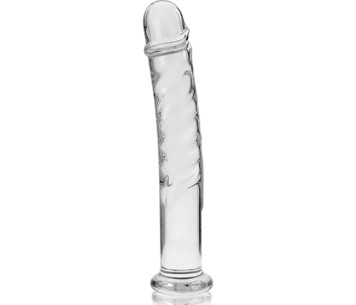 Ibiza Nebula Series Model 16 Glass Intimate Device 18.5cm Transparent