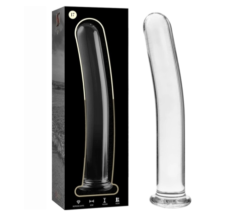 Ibiza Nebula Series Model 17 Intimate Glass Machine Clear 18.5cm