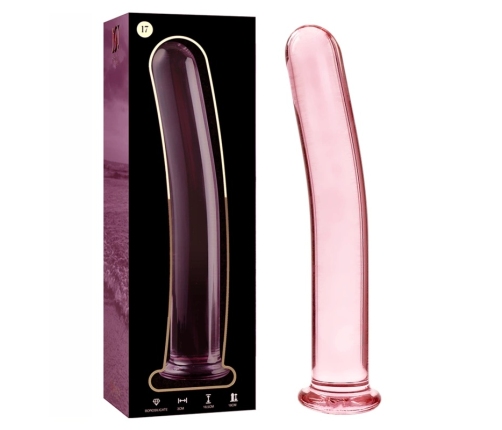 Ibiza Nebula Series Model 17 Glass Intimate Device Pink 18.5cm O3cm