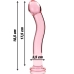 Ibiza Nebula Series Model 18 Glass Intimate Device Pink 18.5cm