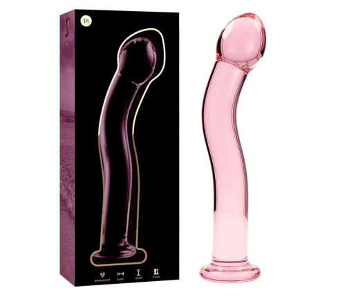 Ibiza Nebula Series Model 18 Glass Intimate Device Pink 18.5cm