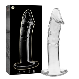 Ibiza Nebula Series Model 19 Intimate Glass Device Clear 18.5cm