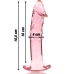 Ibiza Nebula Series Model 19 Intimate Glass Machine Pink 18.5cm