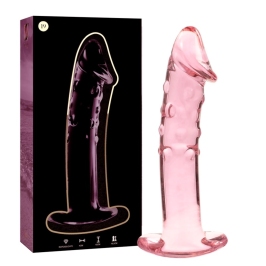 Ibiza Nebula Series Model 19 Intimate Glass Machine Pink 18.5cm