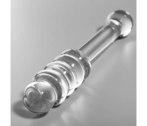 NEBULA SERIES BY IBIZA - MODELO 20 DILDO CRISTAL TRANSPARENTE 20.5 CM -O- 3 CM