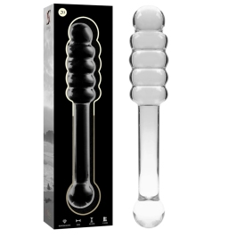 Ibiza Nebula Series Model 20 Glass Intimate Device Clear 20.5cm