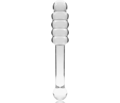 NEBULA SERIES BY IBIZA - MODELO 20 DILDO CRISTAL TRANSPARENTE 20.5 CM -O- 3 CM