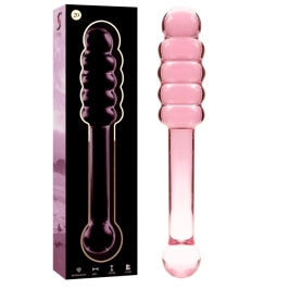 Ibiza Nebula Series Model 20 Glass Intimate Device Pink 20.5cm