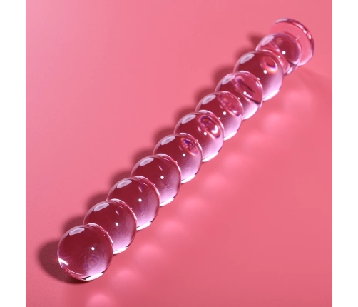 Ibiza Nebula Series Model 22 Glass Intimate Tool Pink 21.5cm