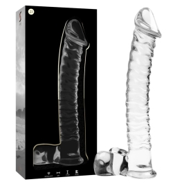 Ibiza Nebula Series Model 23 Glass Intimate Device Clear 21.5cm x 4cm