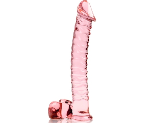 Ibiza Nebula Series Model 23 Intimate Glass Device Pink 21.5cm O4cm