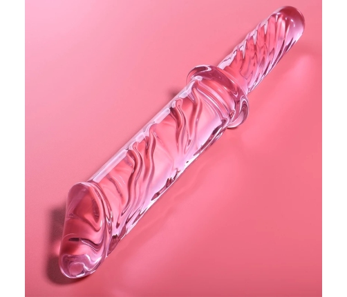 Ibiza Nebula Series Model 24 Glass Intimate Device Pink 28.5cm O5cm