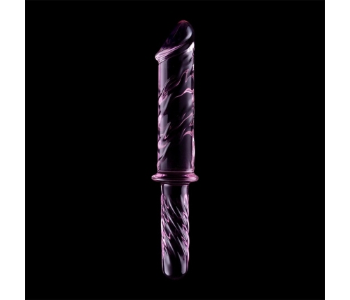 Ibiza Nebula Series Model 24 Glass Intimate Device Pink 28.5cm O5cm