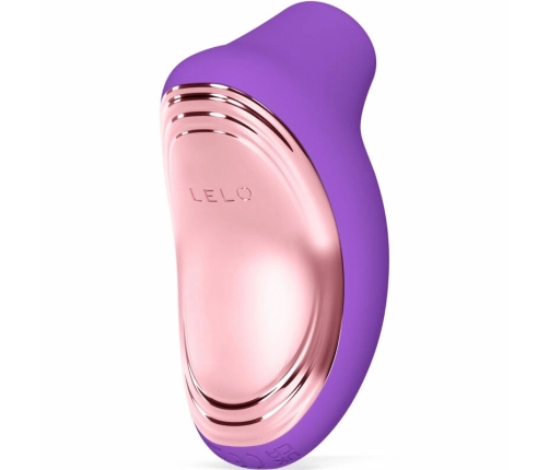 LELO SONA 2 Travel Compact Sonic Wave Device Purple 12 Modes