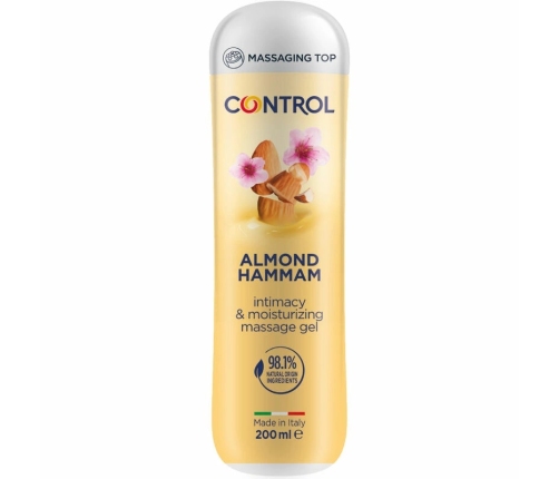 Control Almond Hammam 3-in-1 Massage Gel, Almond Milk Aroma, 200ml