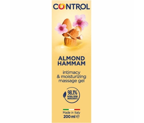 Control Almond Hammam 3-in-1 Massage Gel, Almond Milk Aroma, 200ml