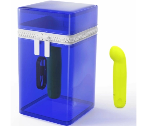 B SWISH BCUTE Curve Infinity Classic Rechargeable Silicone Yellow 10cm