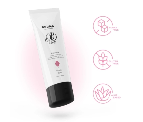 BRUMA Aloe Vera Water-Based Glide Gel Sweets Aroma 100ml
