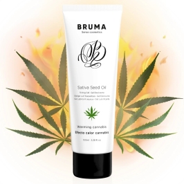 BRUMA Sativa Seed Oil Warming Intimate Gel Cannabis Aroma 100ml