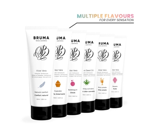 BRUMA Sativa Seed Oil Warming Intimate Gel Cannabis Aroma 100ml