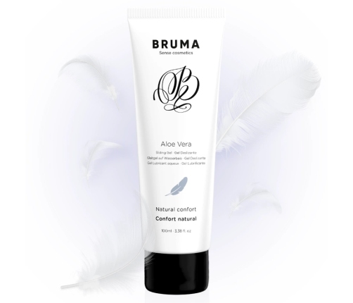 BRUMA Aloe Vera Water-Based Intimate Gel 100ml - Hydrating Comfort Formula