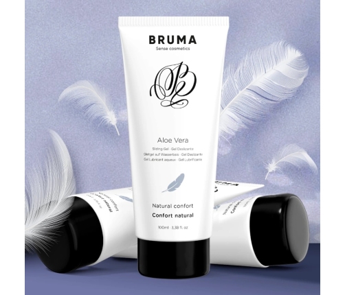BRUMA Aloe Vera Water-Based Intimate Gel 100ml - Hydrating Comfort Formula