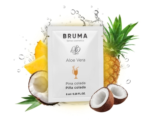 BRUMA Aloe Vera Water-Based Sliding Gel 6ml Pina Colada Scented