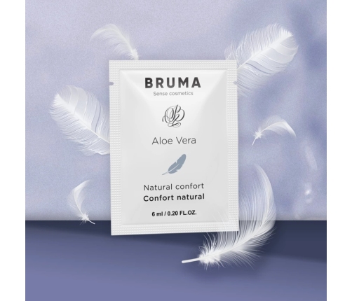 BRUMA Aloe Vera Sliding Gel 6ml - Hydrating Water-Based Lubricant