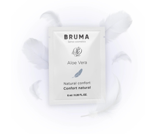 BRUMA Aloe Vera Sliding Gel 6ml - Hydrating Water-Based Lubricant