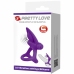 Pretty Love Vibrating Partner Ring 10 Modes Violet Silicone