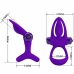 Pretty Love Vibrating Partner Ring 10 Modes Violet Silicone