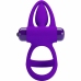 Pretty Love Vibrating Partner Ring 10 Modes Violet Silicone