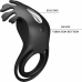 Pretty Love Ruben Rechargeable Silicone Ring 7 Modes Black