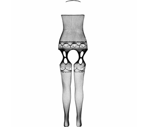 PASSION ECO BS006 Red Bodystocking - Eco-Friendly, Universal Size