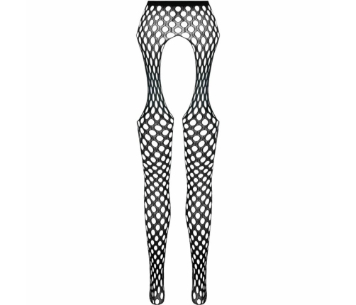 Passion ECO Collection Bodystocking ECO S003 White - Sustainable Design One Size
