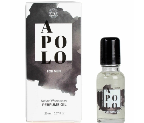 Secret Play Apolo Oil-Based Perfume for Men with Woody Scent 20ml