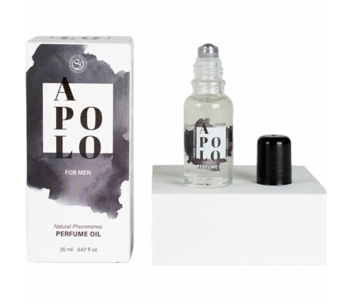 Secret Play Apolo Oil-Based Perfume for Men with Woody Scent 20ml