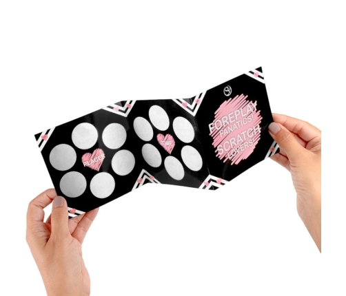 Secret Play Foreplay Fanatics Scratch Game - Multilingual, Couple Edition