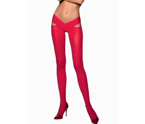 Passion TIOPEN 005 Red Hip-Cut Tights 1/2 Size 60 DEN