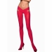 Passion TIOPEN 005 Opaque 3/4 Red Tights 60 DEN - Modern Hip Cut