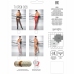 Passion TIOPEN 006 3/4 Red Tights 30 DEN Decorative Cut-Outs