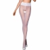 Passion TIOPEN 008 3/4 White Tights 30 DEN with Decorative Lace
