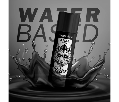 Black Hole Anal Relax Lubricant with Hyaluron Water-Based 100ml