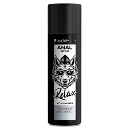 Black Hole Anal Repair Water-Based Gel with Hyaluron 30ml - Relaxing Formula Black Hole Anal Repair Water-Based Gel with Hyaluron 30ml - Relaxing Formula