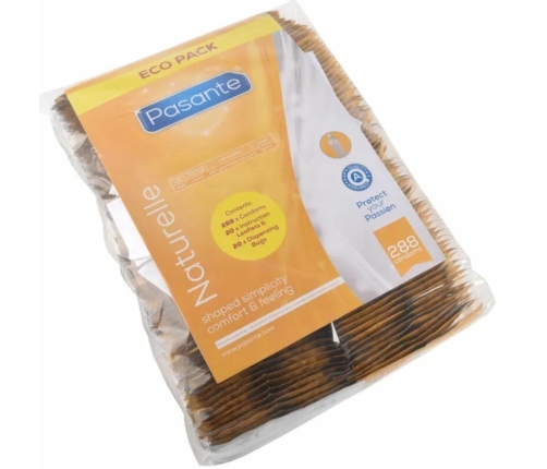 PASANTE - PRESERVATIVO ECO PACK NATURELLE BOLSA 288 UNIDADES
