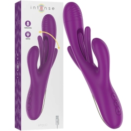 INTENSE Apolo Rechargeable Vibrating Device Purple 7 Modes Waterproof INTENSE Apolo Rechargeable Vibrating Device Purple 7 Modes Waterproof