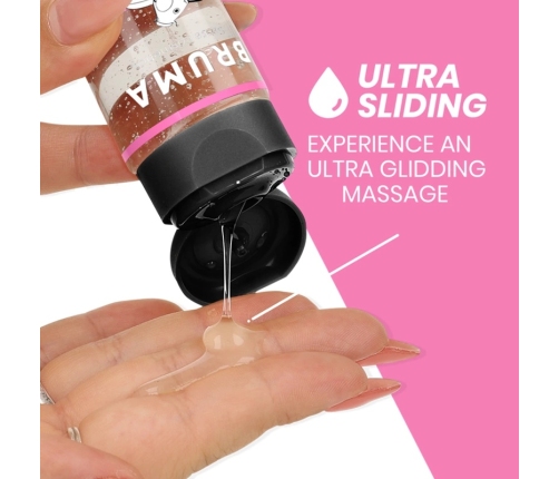 BRUMA Premium 3-in-1 Massage Oil Chewing Gum Scent 100 ml Vegan Formula